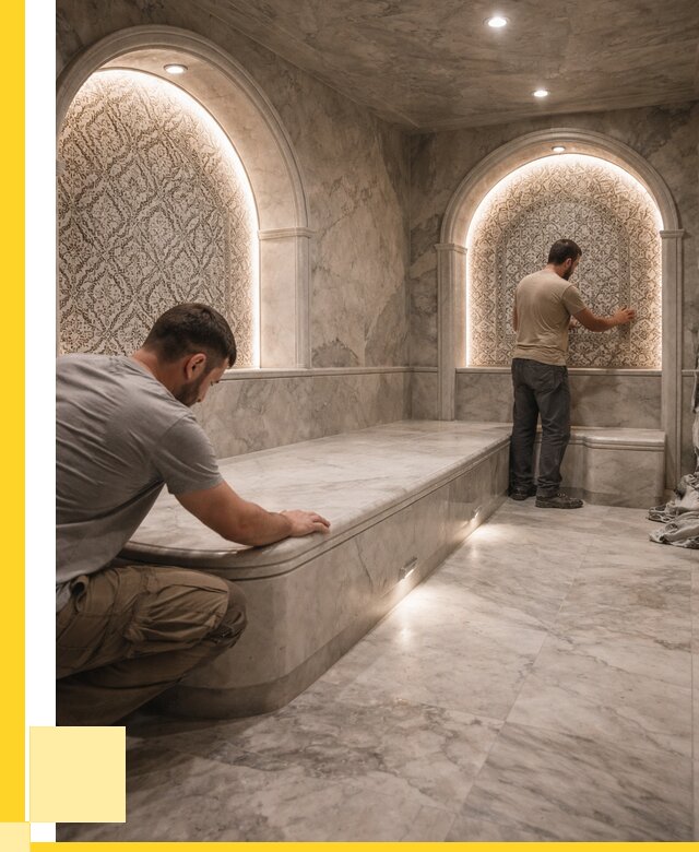 Турецкие бани под ключ в Керчи от 255300 р. | ЭриданКрч