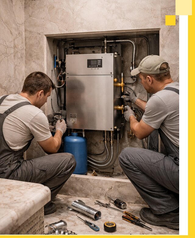 Продажа и установка парогенераторов для хамама в Керчи