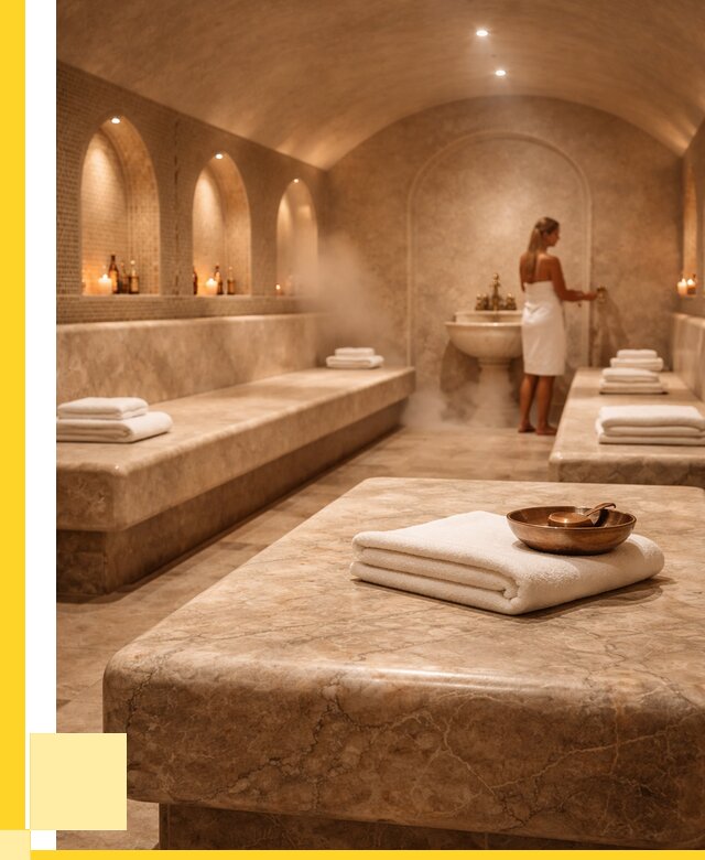 Лежаки для хамама в Керчи под ключ от 35742 р. | ЭриданКрч