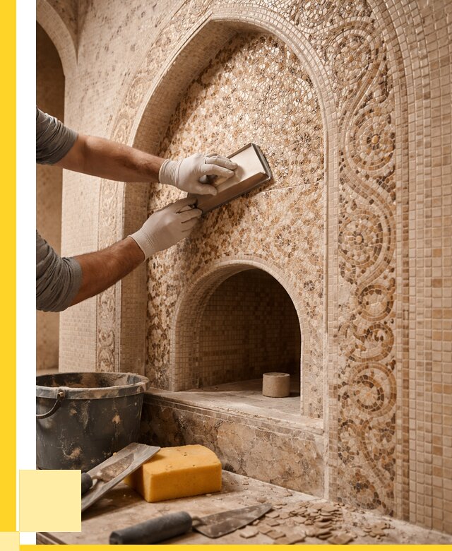 Мозаика для хамама в Керчи под ключ от 5106 р. | ЭриданКрч