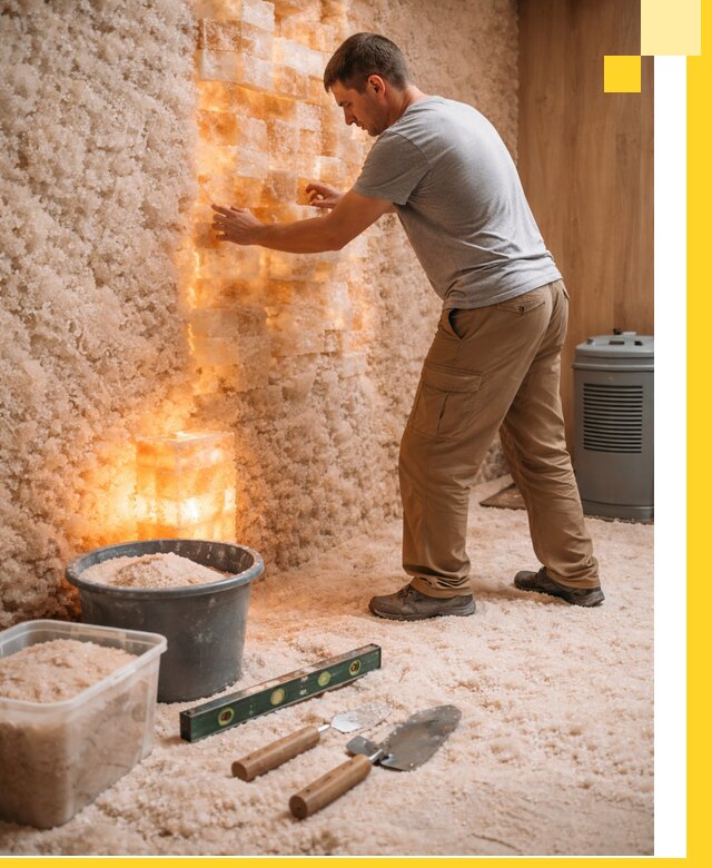 Проектирование и монтаж соляных комнат в Керчи под ключ